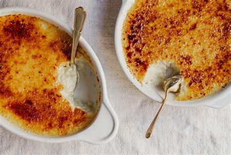 Recette de crème brûlée au topinambour La Guinguette d Angèle