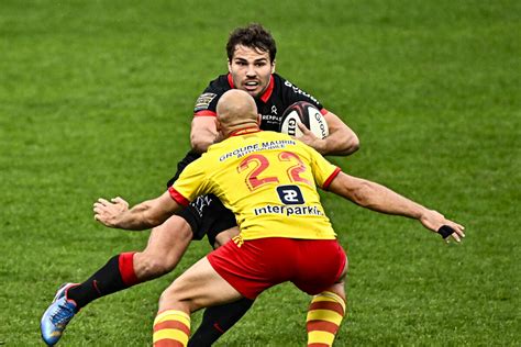 Photo Antoine Dupont St Match De Rugby Du Top14 Opposant Le Stade