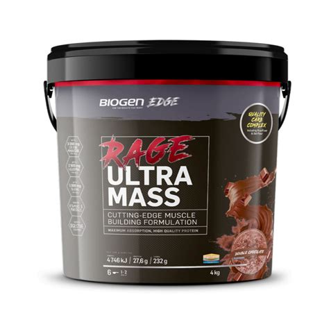 Rage Ultra Mass 4kg Assorted Biogen