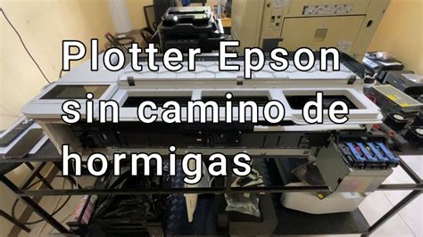 Como Quitar Camino De Hormigas Plotter Epson Surecolor T3170x F570