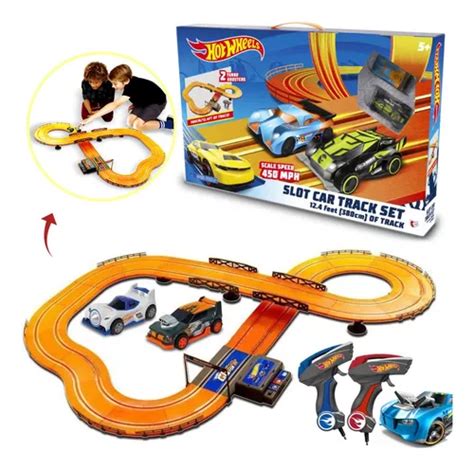 Autorama Pista Hot Wheels Slot Car Track Set 380cm Bivolt Parcelamento Sem Juros