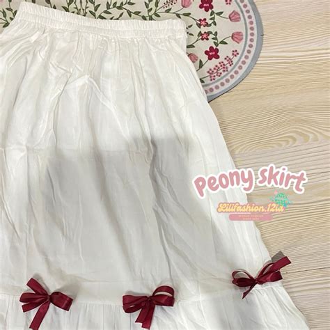 jual peony skirt rok coquette rok payung korean style rok wanita