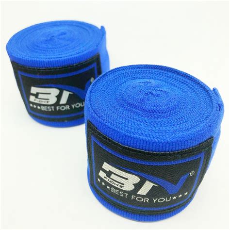 Бинты боксерские BN Fight, 3 метра, синие - купить по выгодной цене в ...