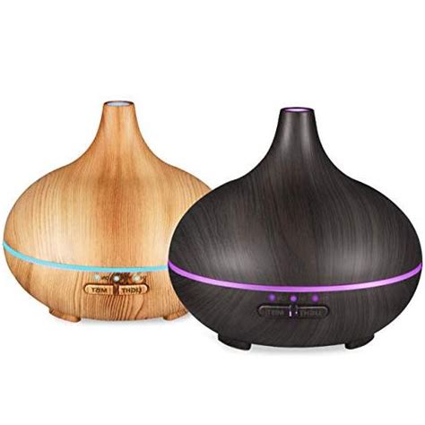 Victsing Ml Essential Oil Diffuser Wood Gra