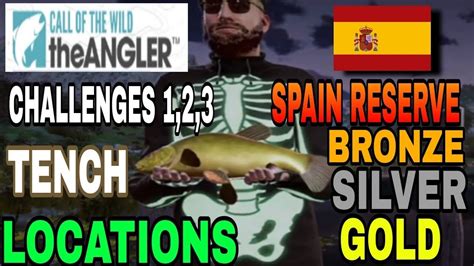 COTW THE ANGLER SPAIN RESERVE ALL 3 TENCH CHALLENGES BRONZE