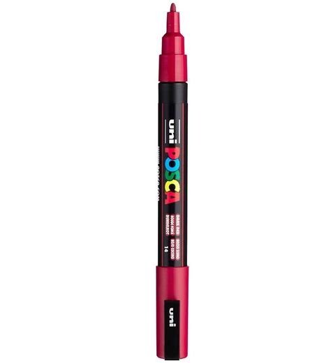 Posca Marker Pc M Dark Red Days Return Fast Shipping