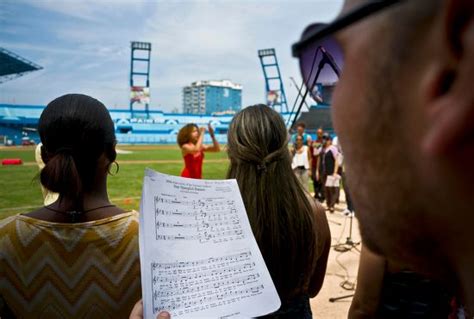 Choir Sings Star Spangled Banner During Editorial Stock Photo - Stock Image | Shutterstock