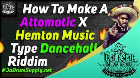 How To Make A Attomatic Hemton Music Type Of Dancehall Riddim 🎼📀 Itz