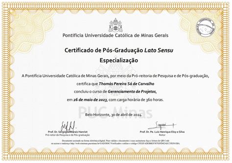 Certificado De Pos Graduação - Finalmente recebi meu Certificado de Pós-Graduação em Gerenciamento de ...