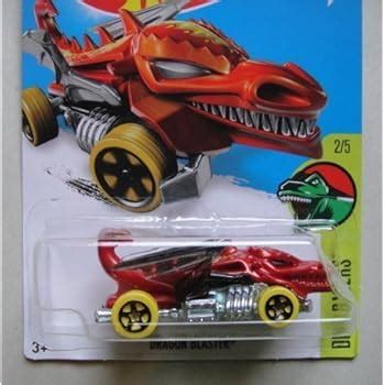 Amazon Hot Wheels 2016 Dino Riders Dragon Blaster Dragon Car 247