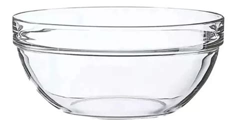 Bowl Ensaladera Compotera Recipiente Vidrio Rigolleau 17cm MercadoLibre