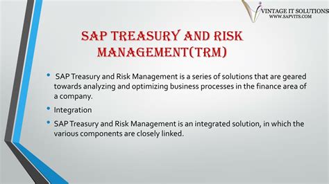 Ppt Sap Treasury And Risk Management Ppt Powerpoint Presentation