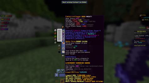 Why is My Livid Dagger Doing Less Dmg Than FoT From Front? | Hypixel Forums