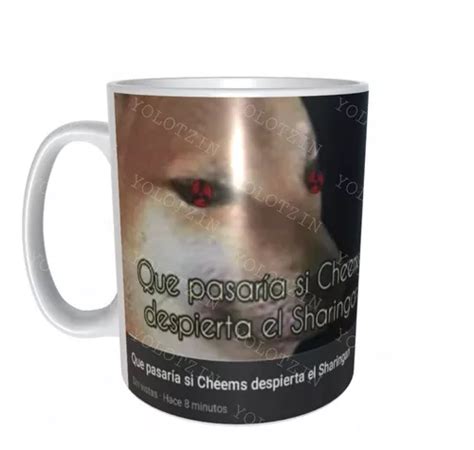 Taza Perro Cheems Meme Sharingan M Meses Sin Inter S