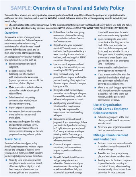 Destinations Unknown How To Create Travel And Transport Policies That