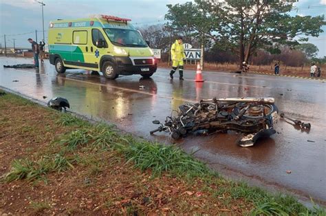 Midianews Motociclista Tem A Perna Decepada Em Acidente Na E Morre