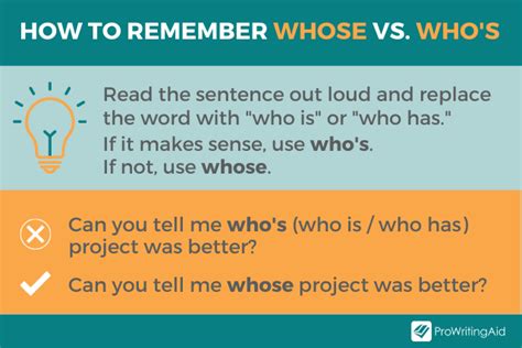 Whose Vs Whos Whats The Difference The Grammar Guide