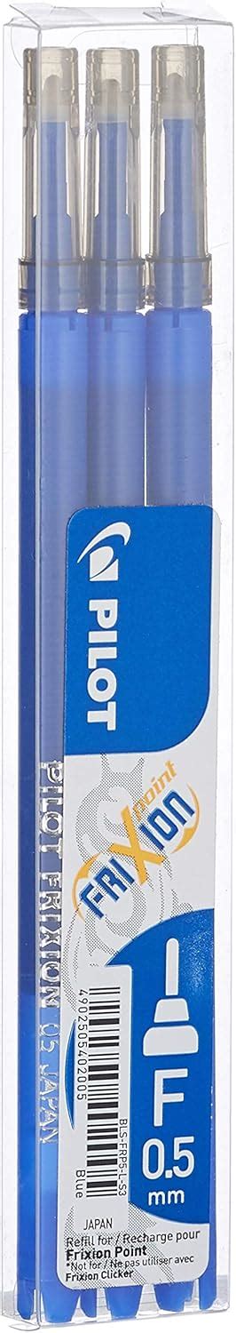 Pilot BLS FRP5 L S3 Frixion Point Set De 3 Recharges Pour Roller