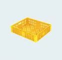 Plastic Rectangular Bread Bakery Crates 650x450x315 SSP For Industrial