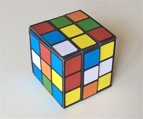 Paper Rubik's Cube - Etsy