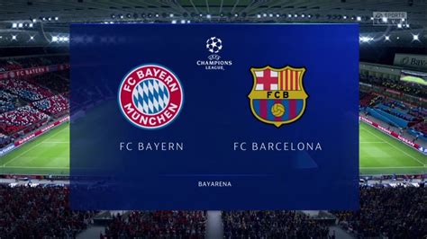 Bayern München Vs Barcelona Cuartos De Final Uefa Champions League