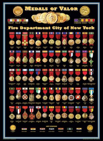 The History of Medals of Valor in the NYPD & FDNY Captured in ...