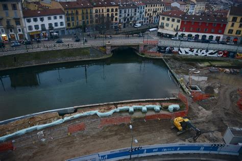 La Darsena Si Rif Il Look Ecco Il Cantiere Visto Dall Alto La