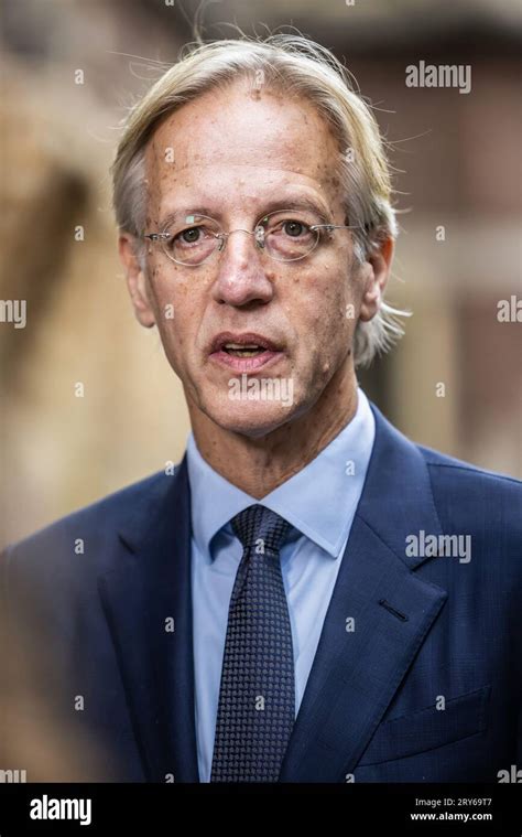 The Hague Netherlands September 29 2023 Outgoing Minister Of Education Culture And Science