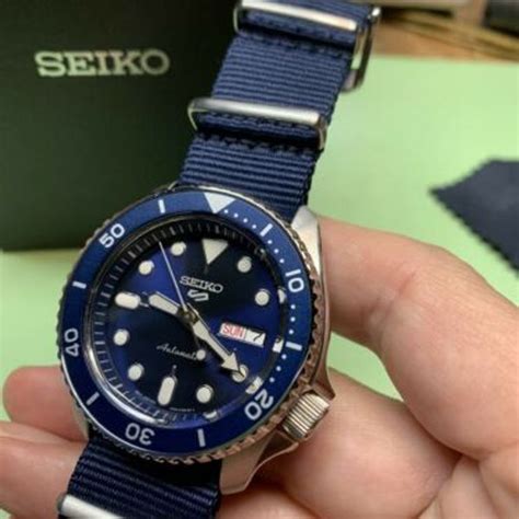 Seiko Srpd87 Blue Dial Seiko 5 Watchcharts