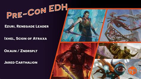 Precon Edh Ezuri Vs Ixhel Vs Okaun Zndrsplt Vs Jared Youtube