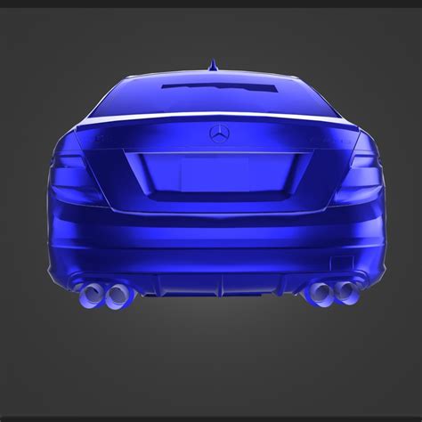 Archivo Stl Mercedes C63 🚗・modelo Para Descargar E Imprimir En 3d・cults