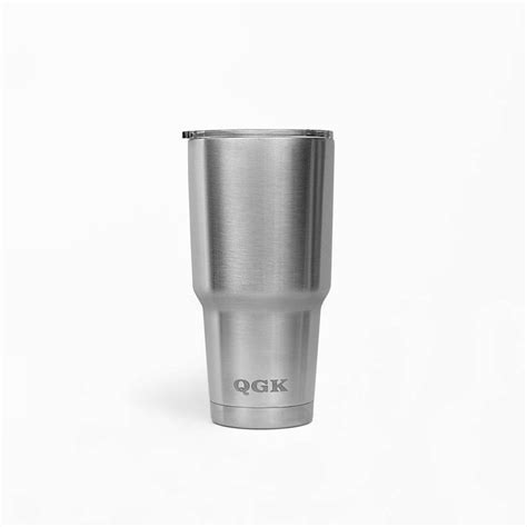 HidrataçãoCopo Térmico QGK Tumbler 30 OZ 887ml Quente frio Inox