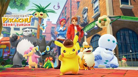 Nintendo Connect on Twitter Meisterdetektiv Pikachu kehrt zurück und