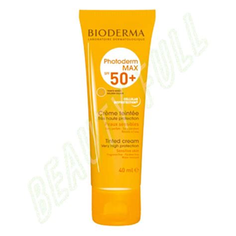 BIODERMA Photoderm MAX Crème teinte dorée SPF 50 beautyfull