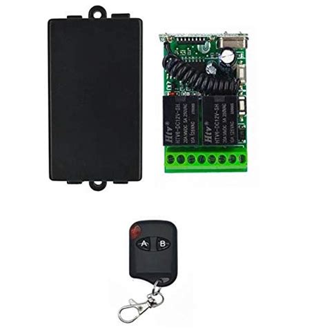 Calvas Dc V Ch Wireless Remote Control Switch System Receiver