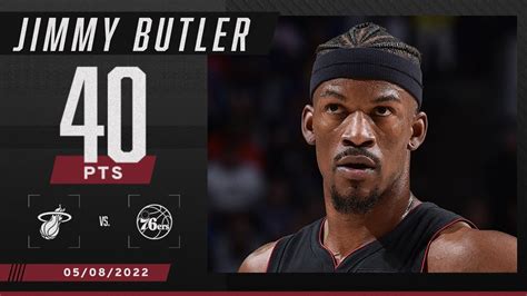 Jimmy Butler Breaks Tie With Lebron James For Nd Most Pts Playoff