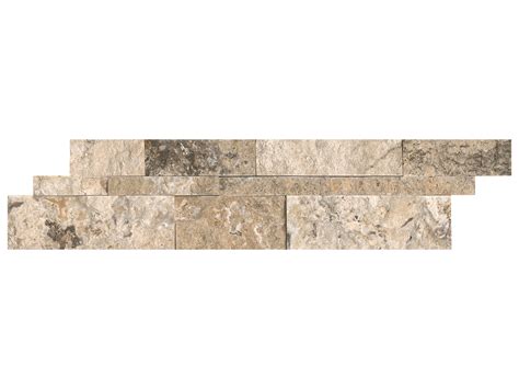 Cambria Strips Picasso Split Face Travertine