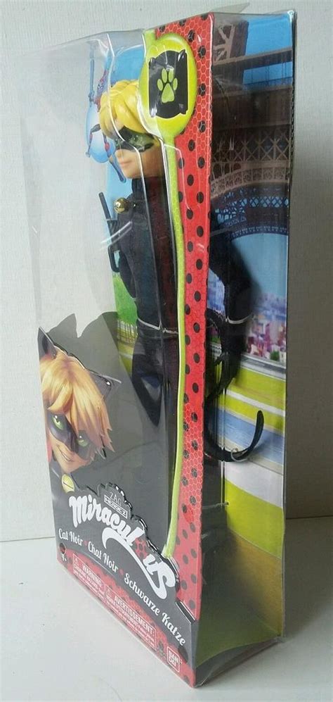 Miraculous Ladybug Cat Noir 12" Doll Bandai Nickelodeon Zag Heroez *New ...