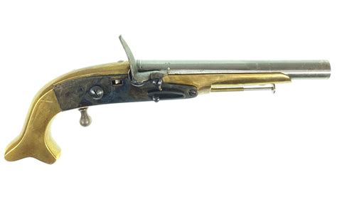 Lot Italian Reproduction Scottish Highland Flintlock Pistol