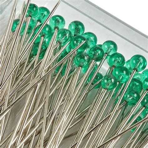 Clover Glass Head Quilting Pins The Seasoned Homemaker®