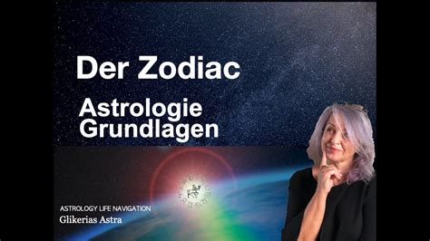 Astrologie Lehrgang Grundlagen Der Astrologie Youtube