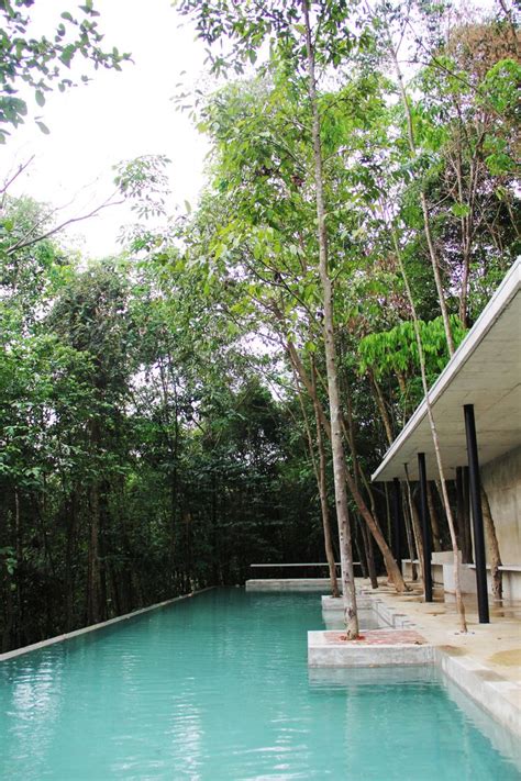 pin  nature pool serendah house design outdoor decor