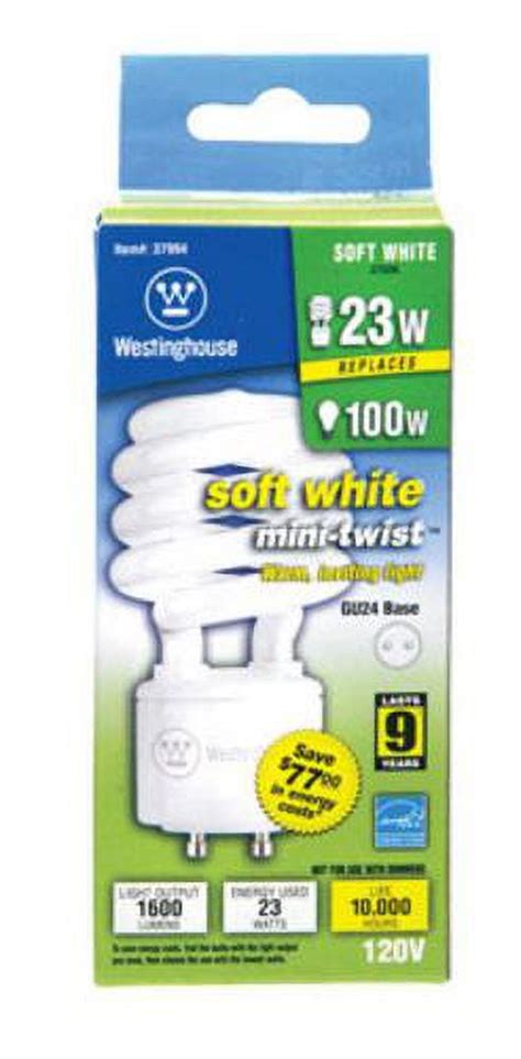 Westinghouse 37994 Mini Twist Compact Fluorescent Bulb 23 Watt