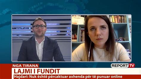 Koronavirusi Shtyn Reform N Zgjedhore Hajdari P R Report Tv Jo Takime