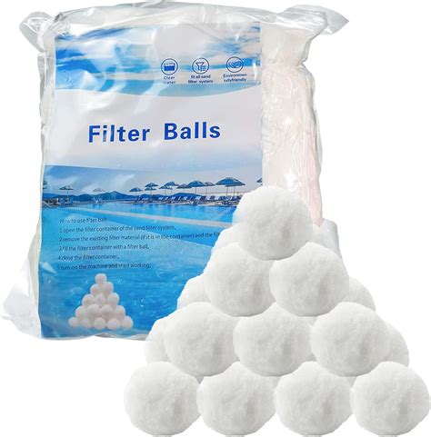 Anle Life Balles Filtrantes Balle Filtrante Piscine Boules De Filtre