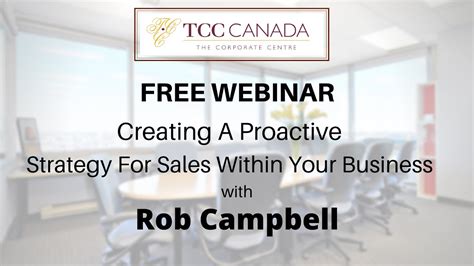 Creating A Proactive Strategy For Sales Within Your Business Youtube