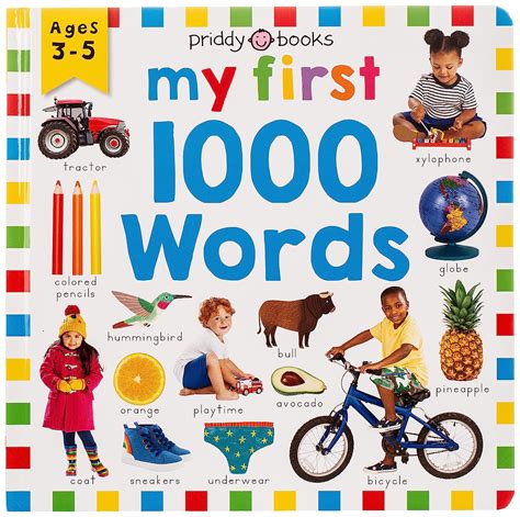 My First 1000 Words Priddy Roger Amazon Fr Livres