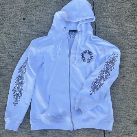 Chrome Hearts Jacket W Size XL Dm Before Buying Depop