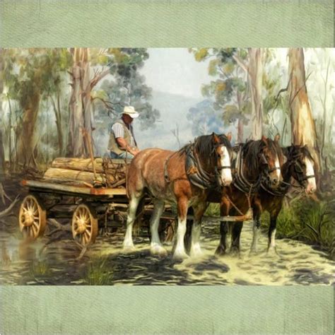 Clydesdale Horse Painting at PaintingValley.com | Explore collection of ...