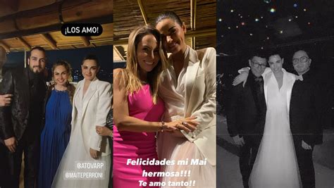 Maite Perroni Anahí Y Dulce María Así Fueron Las Bodas De Las Rbd Y